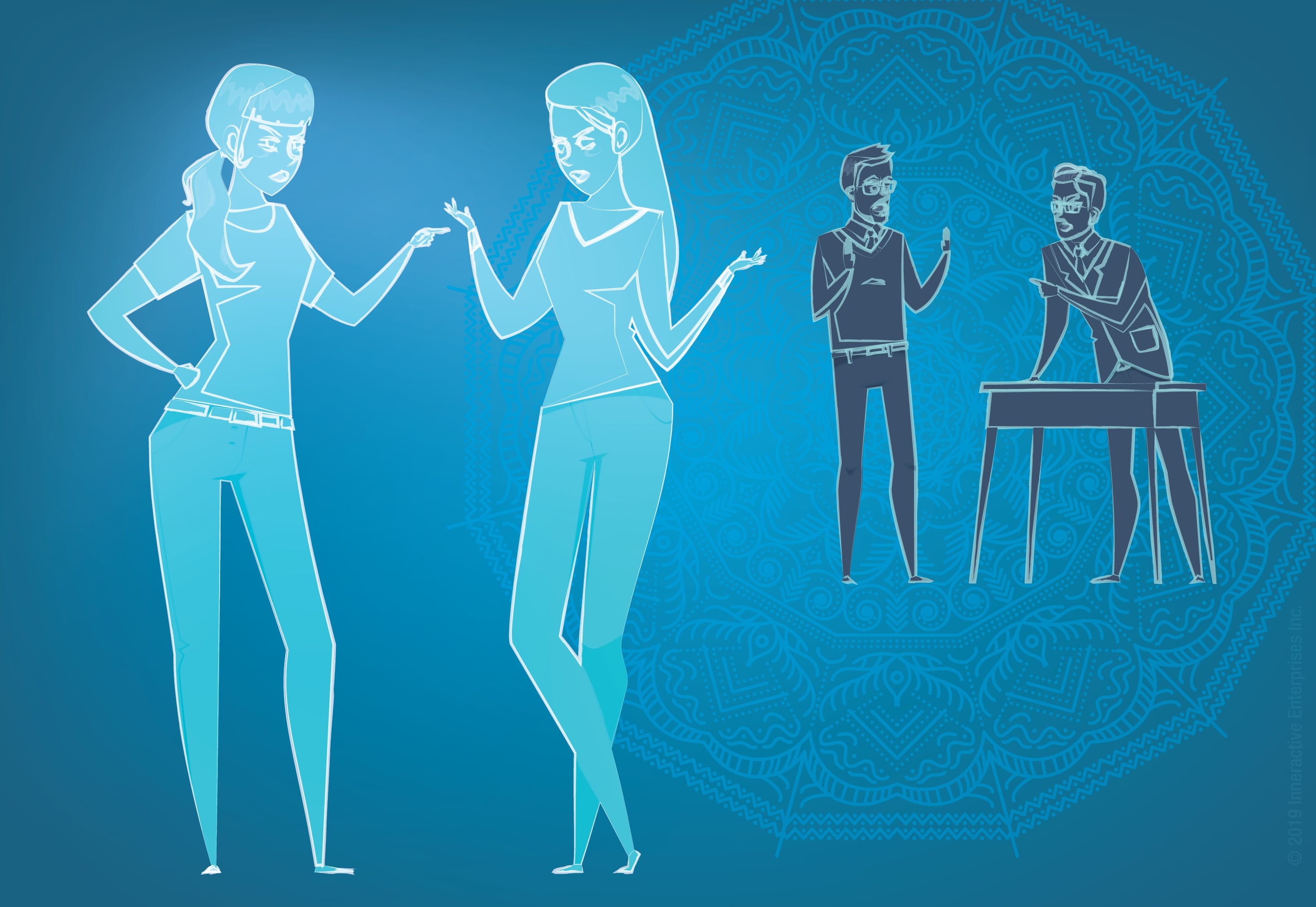Chakra Throat Overbearing Illustration-01